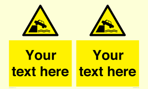 Custom Warning unprotected edges